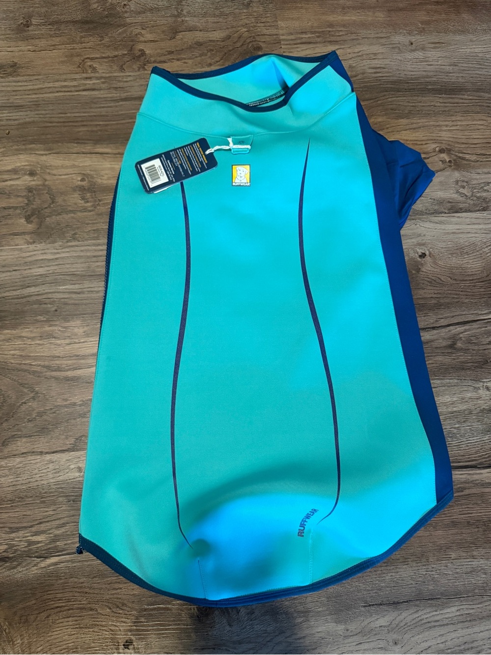 Ruffwear Undercoat Dog Water Jacket, Aurora Teal, Large